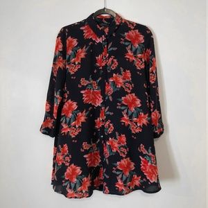 Zara Woman Premium Denim Collection Button Shirt